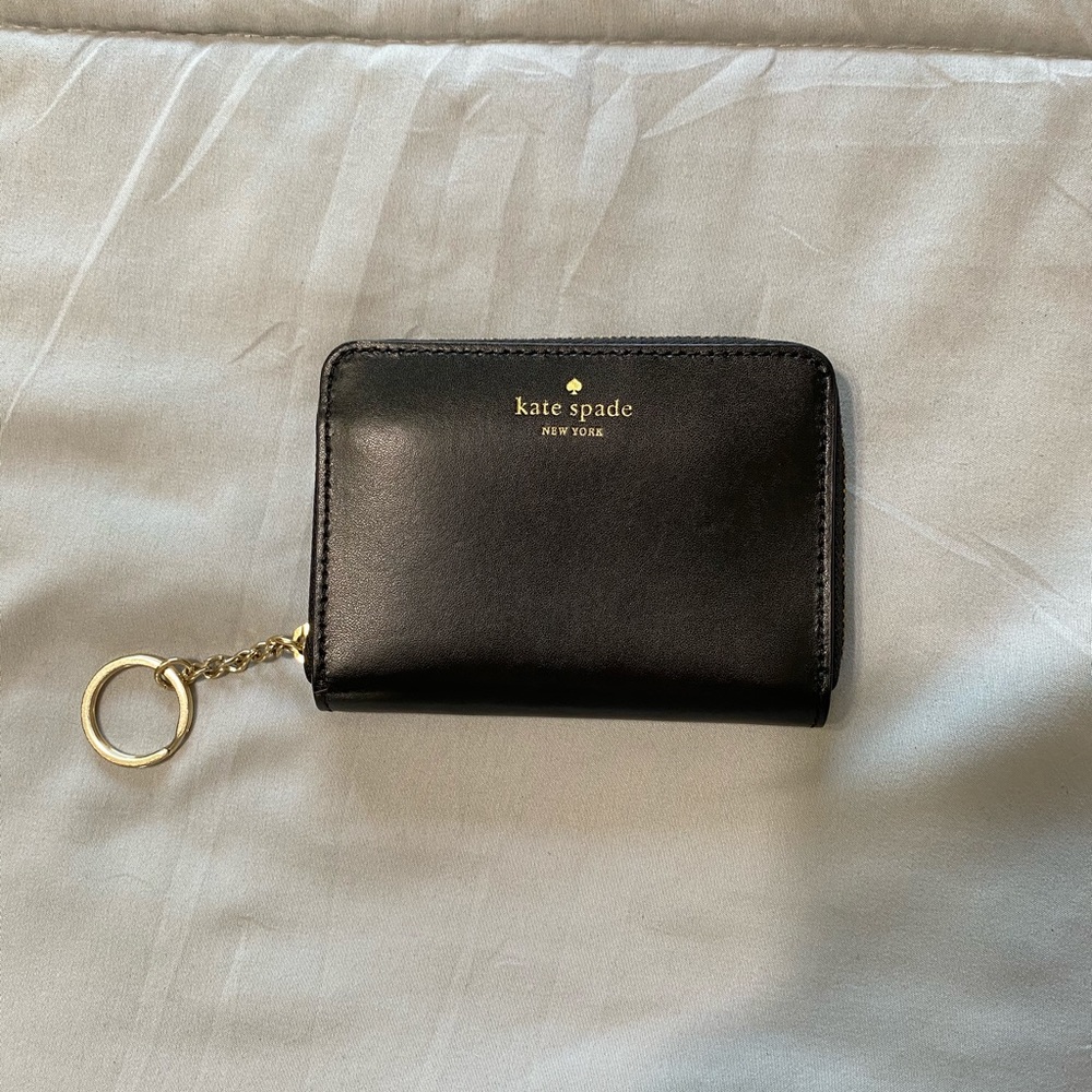 Black Kate spade coin purse